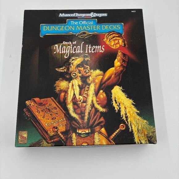 AD&D 2nd Ed Deck of Magical Items Box Only! TSR - Picture 1 of 11